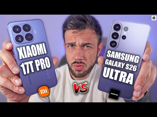 HUMILIATED!🤯XIAOMI 17T PRO vs SAMSUNG GALAXY S26 ULTRA