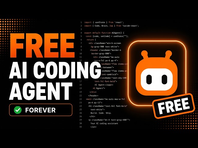 The $0 AI Coding Agent Nobody Is Talking About ( OpenSourced )