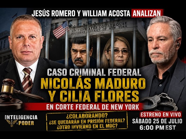 Intelligence and Power - Interview with William Acosta and the Case of NICOLÁS MADURO and CILIA F...