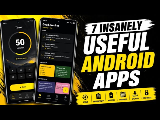 7 INSANELY Useful Productivity Apps for Android! (May 2026)
