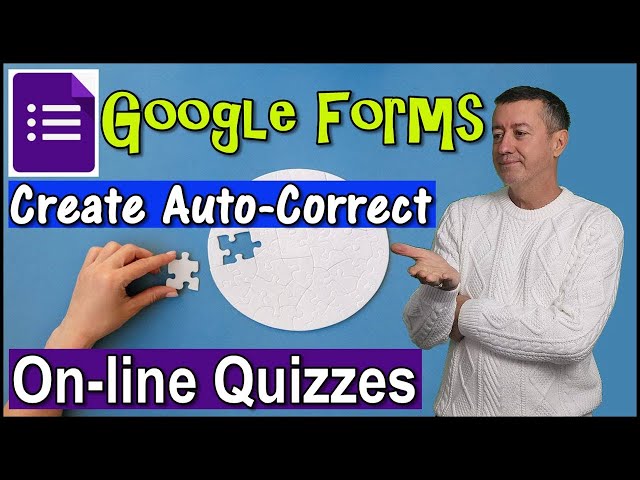 Create online quizzes & tests with Google Forms: Advanced  Training #GoogleForms