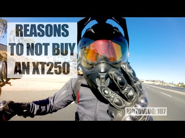 Why you SHOULD NOT buy a Yamaha XT250