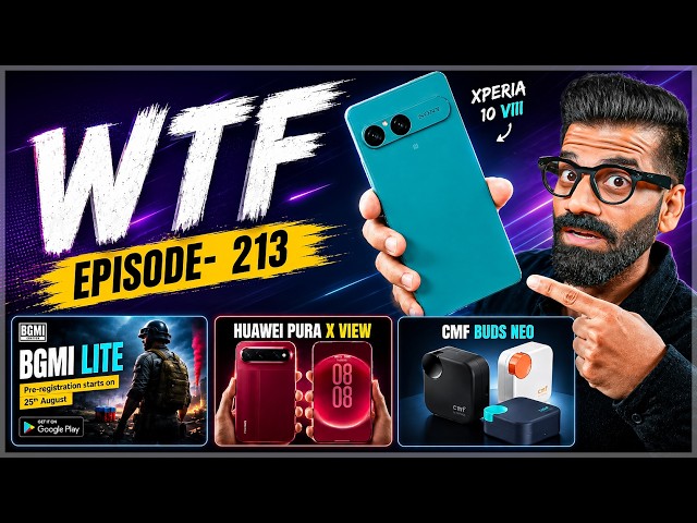 BGMI Lite Launch | Huawei PURA X View | iPhone Duo? | Buds Neo? | Episode 213 | Technical Guruji🔥🔥🔥
