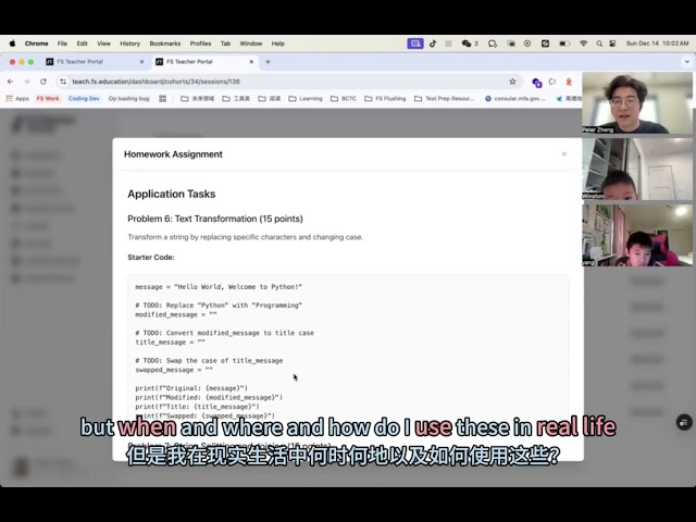 Python Programming Homework Walkthrough | FS Education