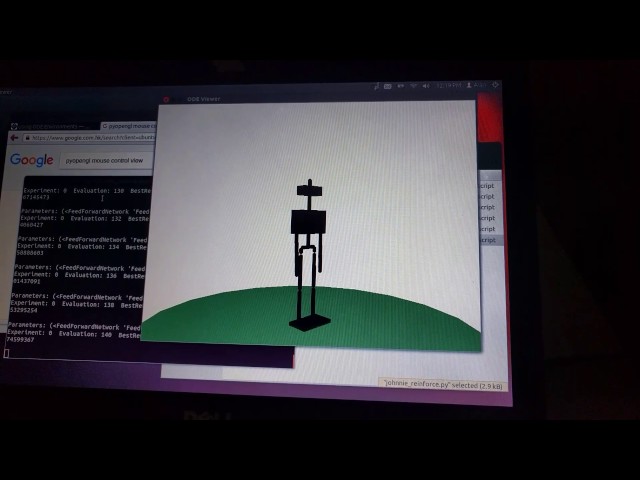 PyBrain test reinforcement learning and open dynamic engine