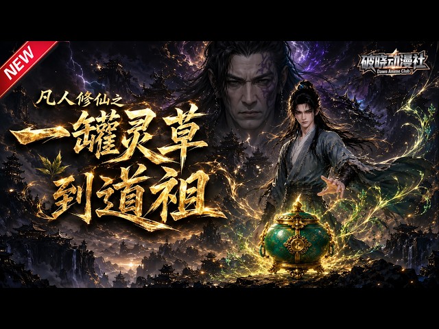 MULTISUB📢新番上线《凡人修仙之一罐灵草到道祖》第1~64集丨圣体弃子手握复刻神罐，踏遍仙途斩尽仇敌，逆天复活挚爱佳人！#最新漫剧 #破晓动漫社