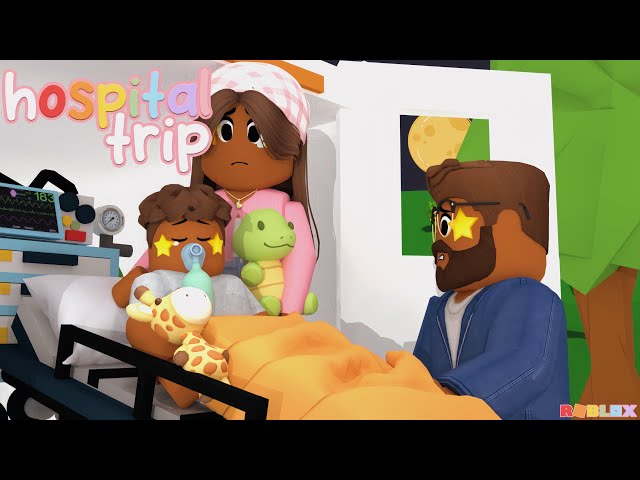 😭Toddler Had an ASTHMA ATTACK! *HOSPITAL OVERNIGHT* Roblox Bloxburg Roleplay #roleplay