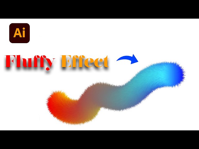 How to Create a Fluffy Effect in Adobe Illustrator (Step-by-Step)