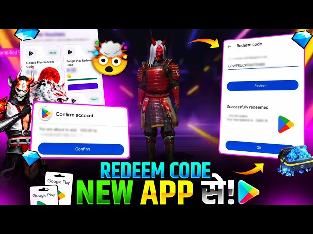 FREE REDEEM CODE (SCARLET RING EVENT) 🤩 | GOOGLE PLAY STORE REDEEM CODE APP 2026