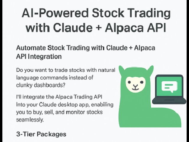 Automated Stock Trading with Claude AI + Alpaca MCP API Integration