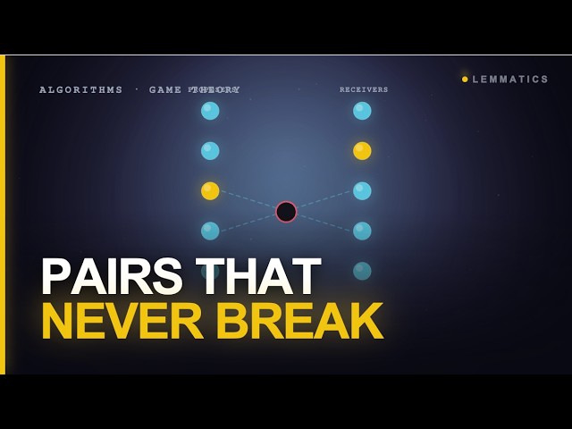 The Algorithm That Pairs Everyone So No One Cheats