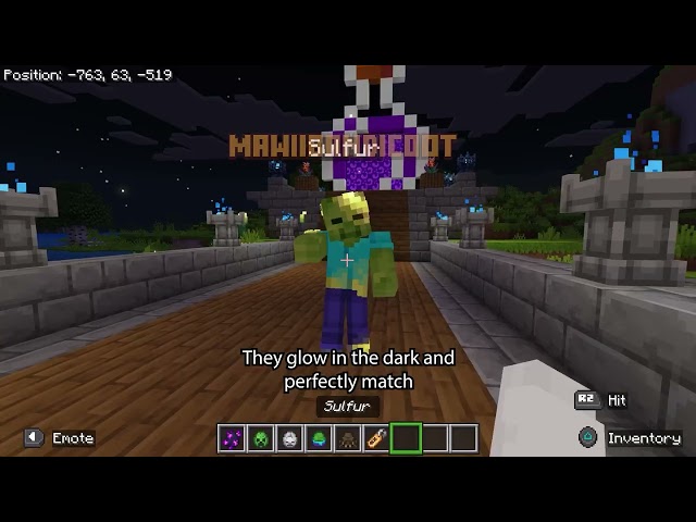 💡Give your hostile mobs a brand-new sulfur look! 💛💡 Actions & Stuff texture pack
