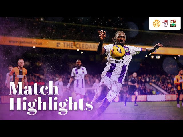 Match Highlights | Cambridge United 0-0 Barnet FC