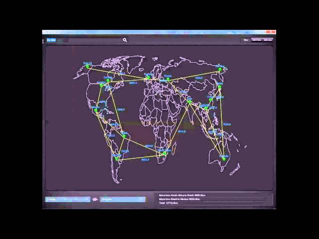 Dijkstra Algorithm- Travel Smart - Java by Dato, Vu Manh Tuan