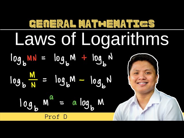 Expanding Logarithmic Expressions | Laws of Logarithm | General Mathematics