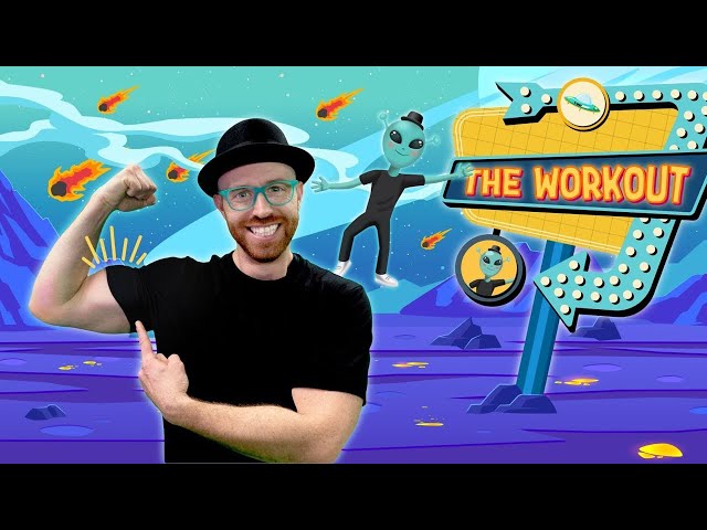 The Workout 🏋🏽🔥 DJ Raphi | Brain Breaks | Fitness for Kids