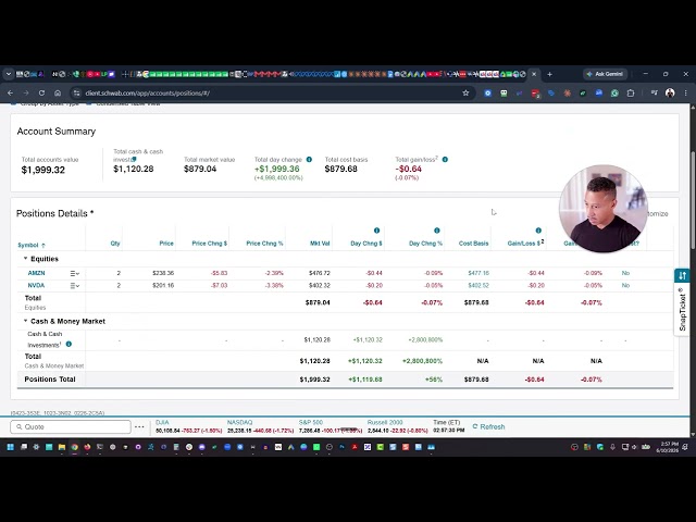 I Built an AI Trading App on the Schwab API with Claude Code (SpaceX IPO Day)