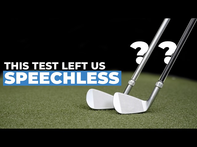 We Blind Tested Graphite vs Steel Shafts...