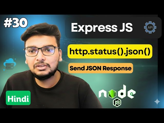 res.status().json() in Express JS | Send JSON Response with HTTP Status Codes