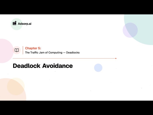 5.5 Deadlock Avoidance | The Traffic Jam