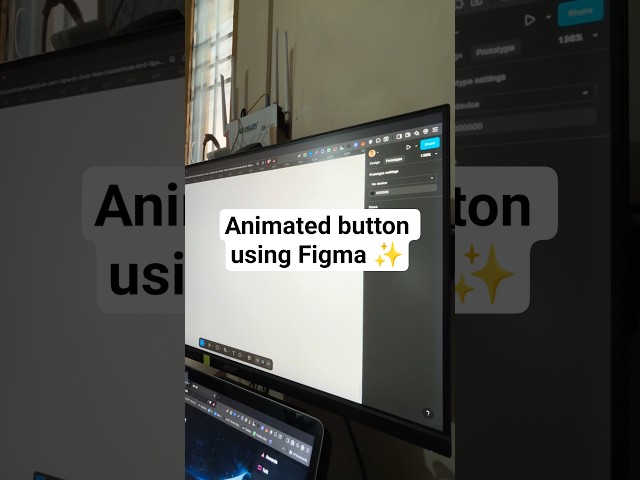 Figma Button shine effect Animation in Figma | Figma short animations
