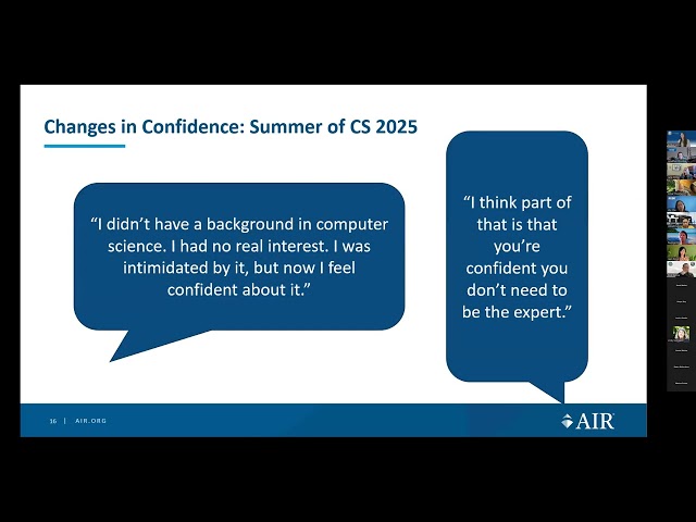 CSforCA Coalition Call: Seasons of CS EWIG Report Out