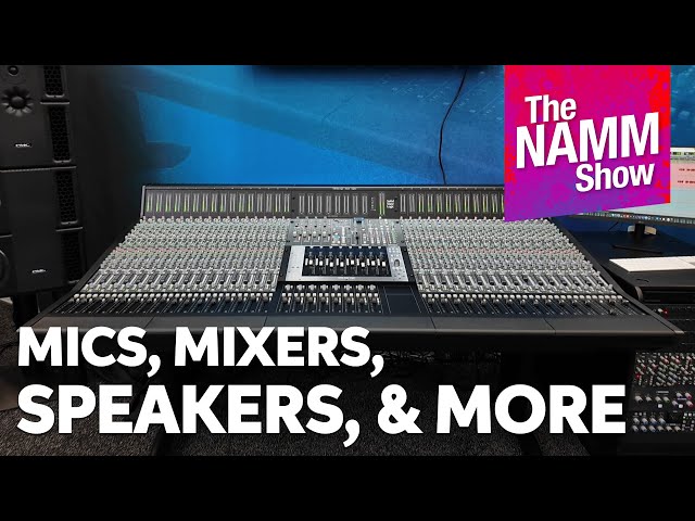 The Best of Pro Audio NAMM 2026 | SSL, Neumann, Neve, & More