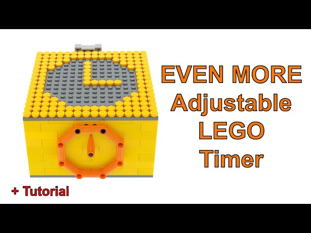 Working FULLY ADJUSTABLE Lego Timer