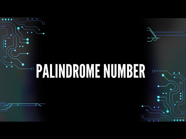 Palindrome Number