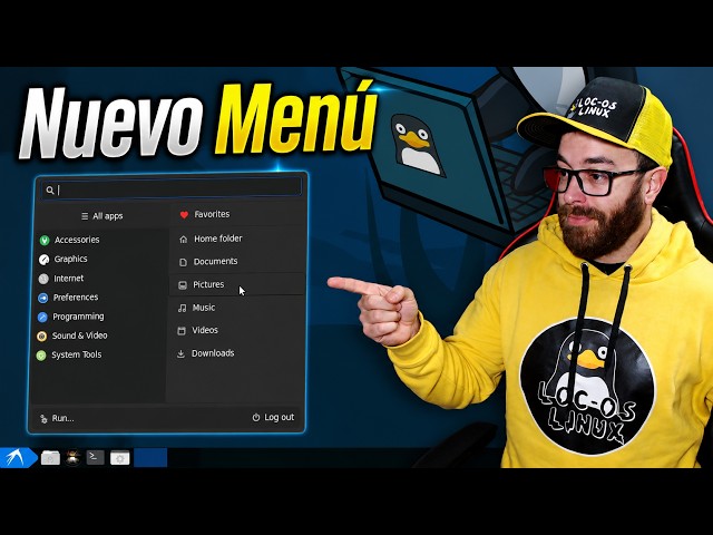 New menu for Loc-OS Linux?