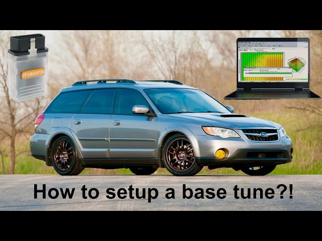 ECUFlash / RomRaider - Turbo Subaru Base Tune/Map Tutorial! - Part1
