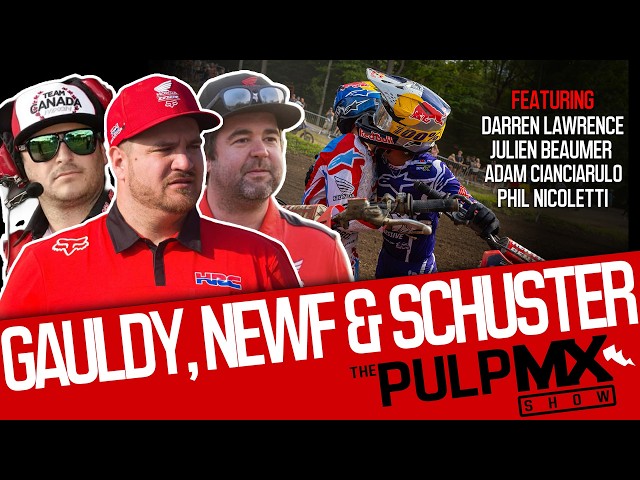 PulpMX Show 678 - Darren Lawrence, Beaumer, AC, Nicoletti w/ Gauld, Lockhart & Schuster in Studio