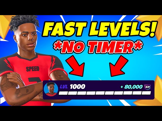 *NEW* NO TIMER Fortnite XP MAP How To LEVEL UP FAST in Fortnite CHAPTER 7!