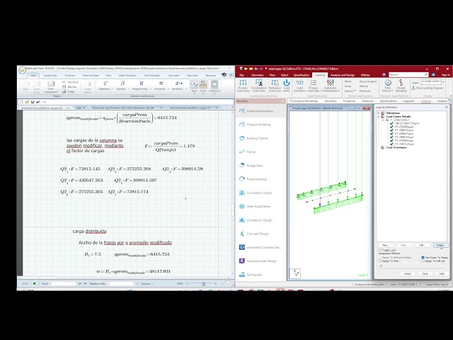 Structural analysis CB15 Virtual
