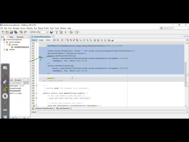 Programación en Java Swing primeros pasos Netbeans Parte 1