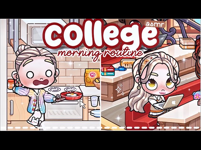 My College Morning Routine 📚☀️ | Avatar World