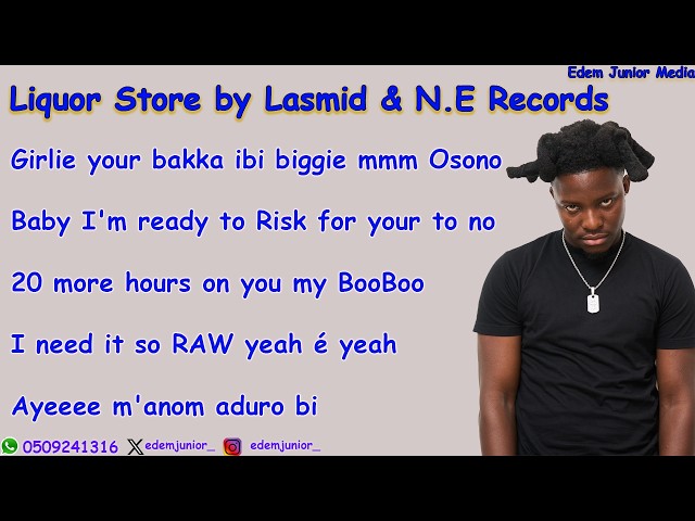 Lasmid - Liquor Store (Official Lyrics Video)