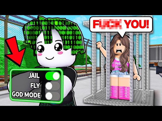 Trolling As a BABY With ADMIN COMMANDS In Roblox!