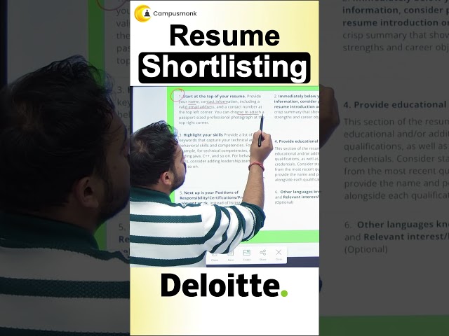 Deloitte Biggest Hiring 2026 🔥 Resume Format Mistakes ❌ Don’t Do This or You’ll Be Rejected!