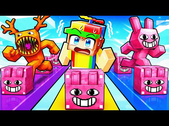 Playing an ANIMAL HOSPITAL Lucky Block Race in Minecraft!