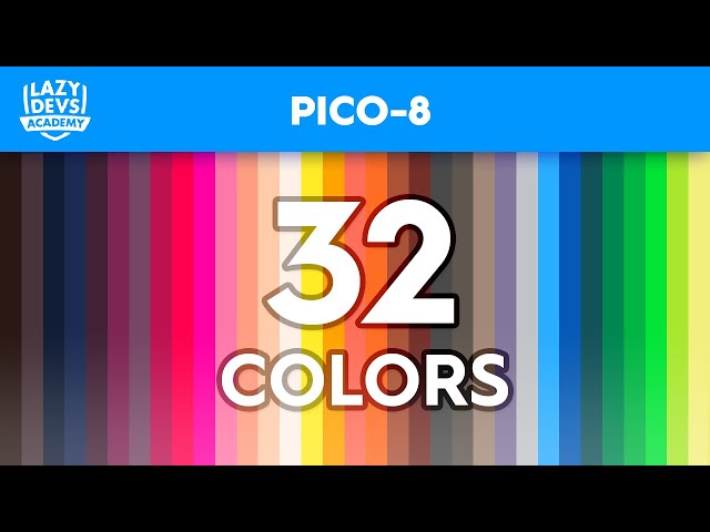 32 Colors at the Same Time! | PICO-8