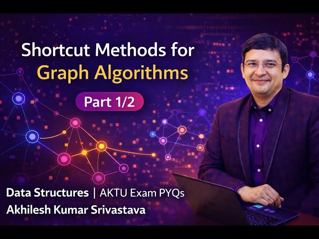 Graph Algorithms Fast Revision | Part 1/2 (BFS, DFS, Adjacency Matrix, Adjacency List)