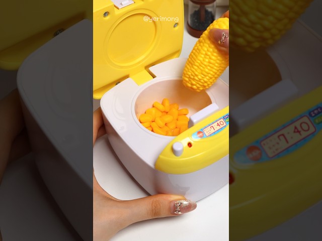 Satisfying Miniature: Toy Cooking Corn Soup ASMR