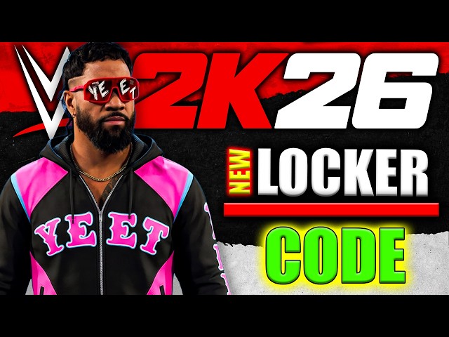 New Locker Code Just Dropped! (2K26 Style)  | WWE 2K26