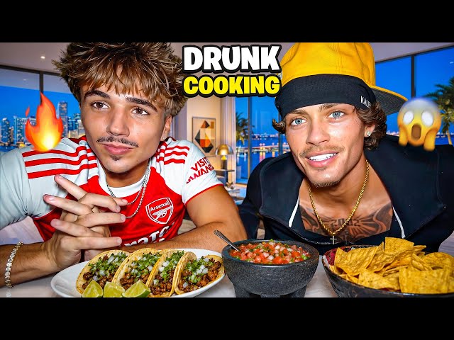 We Tried Making Tacos DRUNK! 🧑‍🍳😂