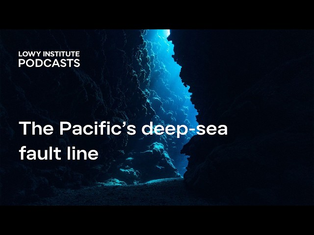 The Pacific's deep-sea fault line