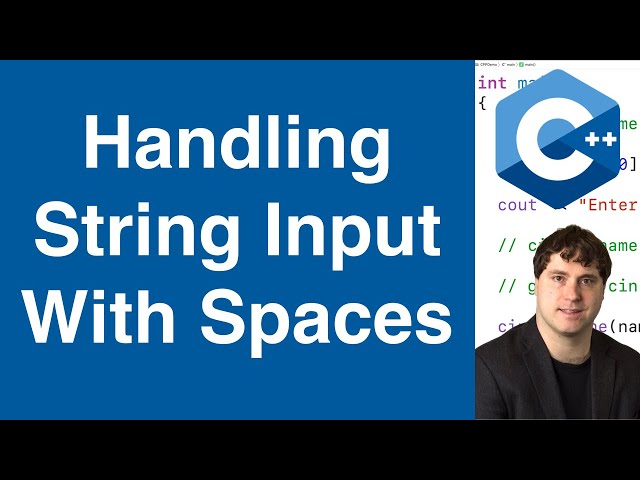 Handling String Input With Spaces | C++ Tutorial