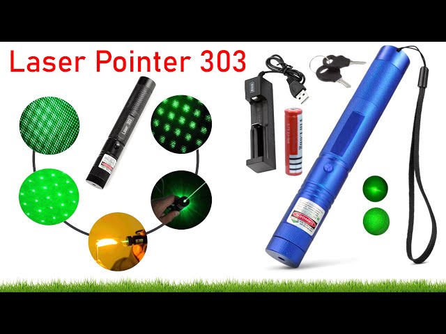 15 Miles 532nm Green Laser Light Pointer (Adjustable Focus) | Light Pen 303 Review