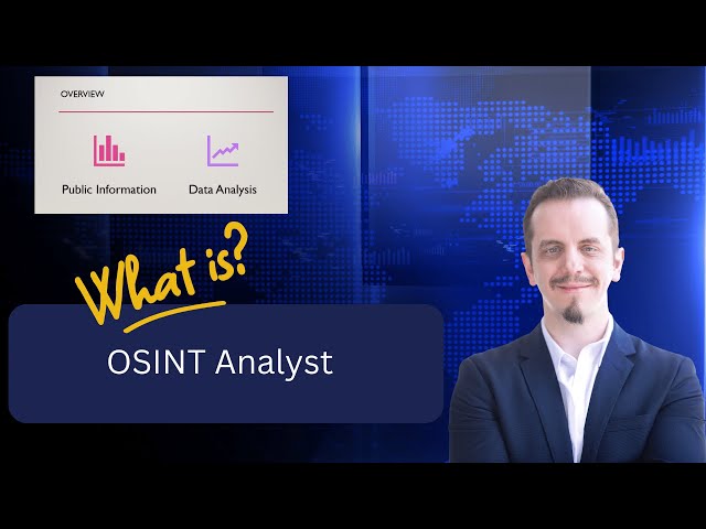 Cybersecurity OSINT Analyst - OSINT Analyst Salary and Skills You Need