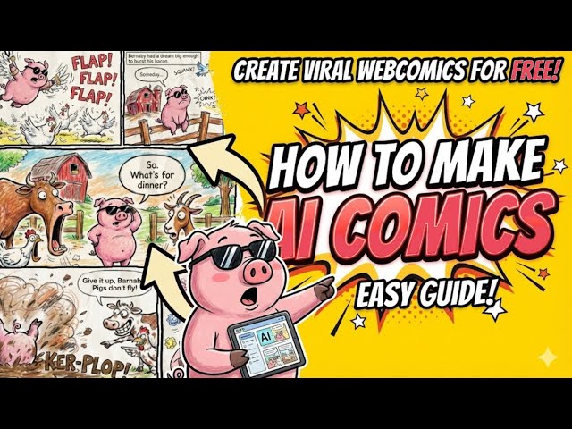Gemini + NotebookLM = INSANE AI Comics | 2026 Easy Free Tutorial